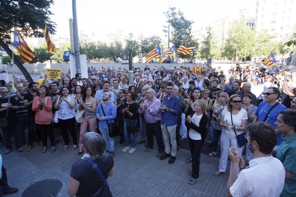 Concentració a Girona