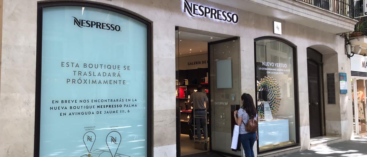 La tienda Nespresso se traslada de Unió a Jaume III - Diario de Mallorca