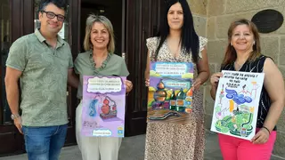 Una vecina de Xanza firma la imagen de la Festa da Anguía de este verano