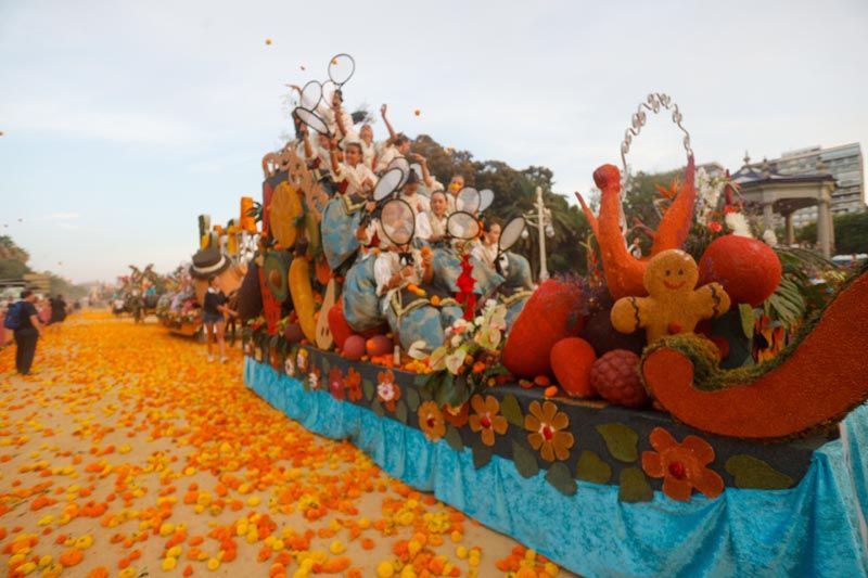 La Batalla de Flores de València 2022