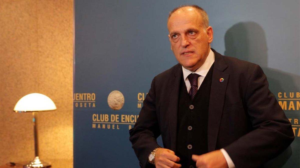 Javier Tebas, presidente de LaLiga