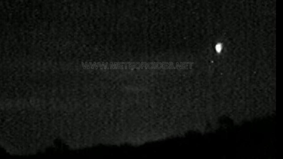 La bola de fuego atravesó Marruecos y se dejó ver en Málaga y Granada.