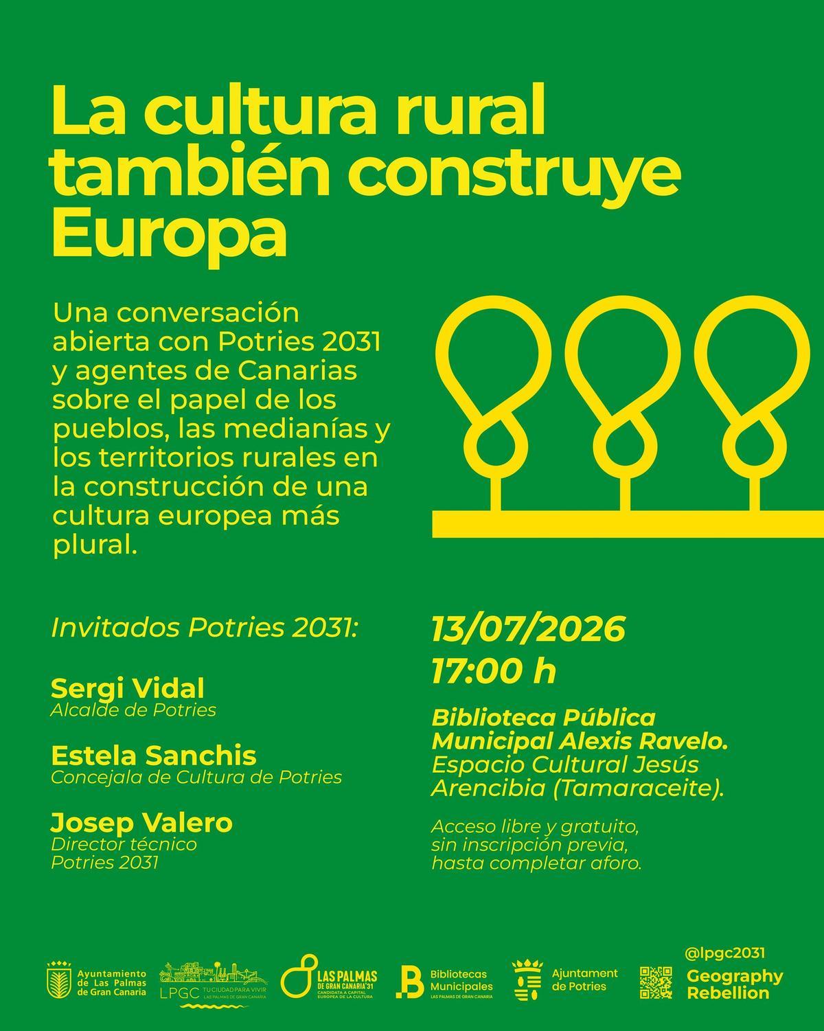 Cartel del encuentro