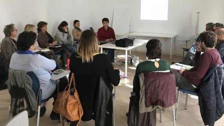 Un momento de la asamblea celebrada el viernes.