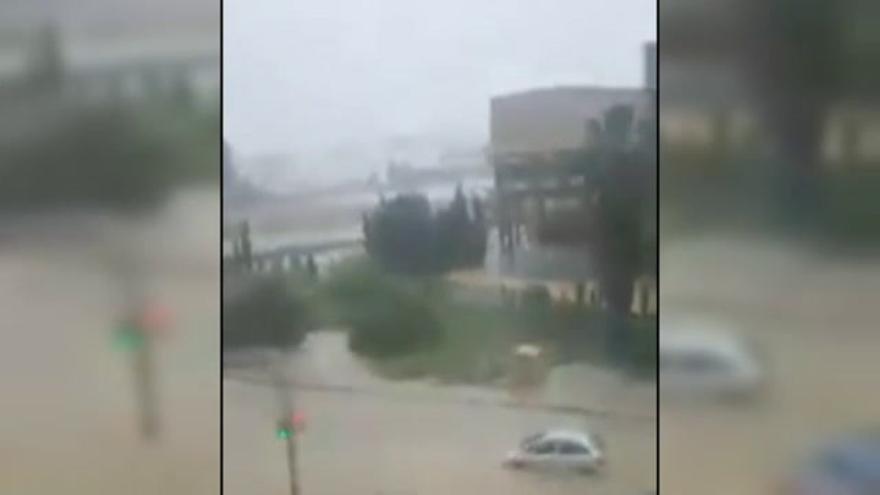 Vídeo / Huelva, anegada por las lluvias torrenciales