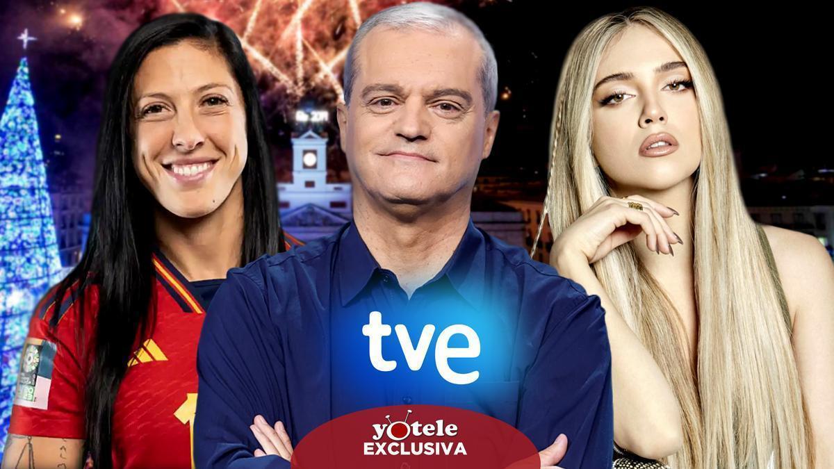 Bombazo en las Campanadas de TVE: Jenni Hermoso,  Ramón García y Ana Mena despedirán el año en ña