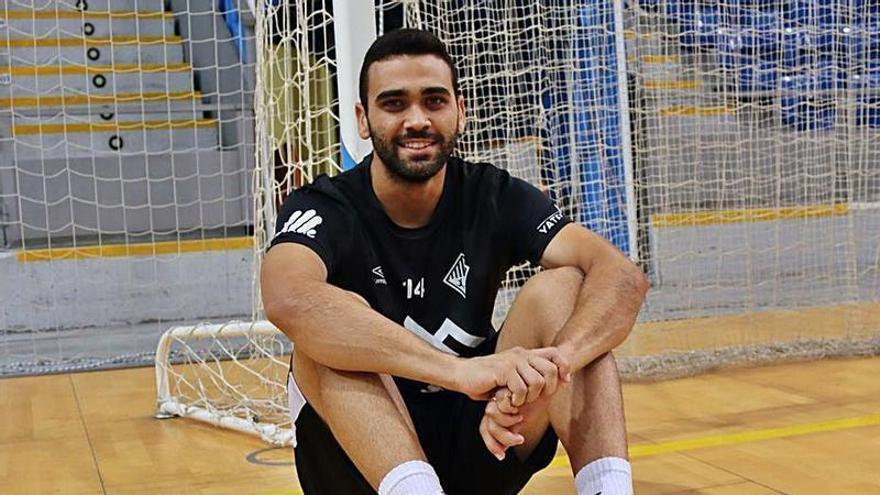 Tomaz, en Son Moix después del entrenamiento.