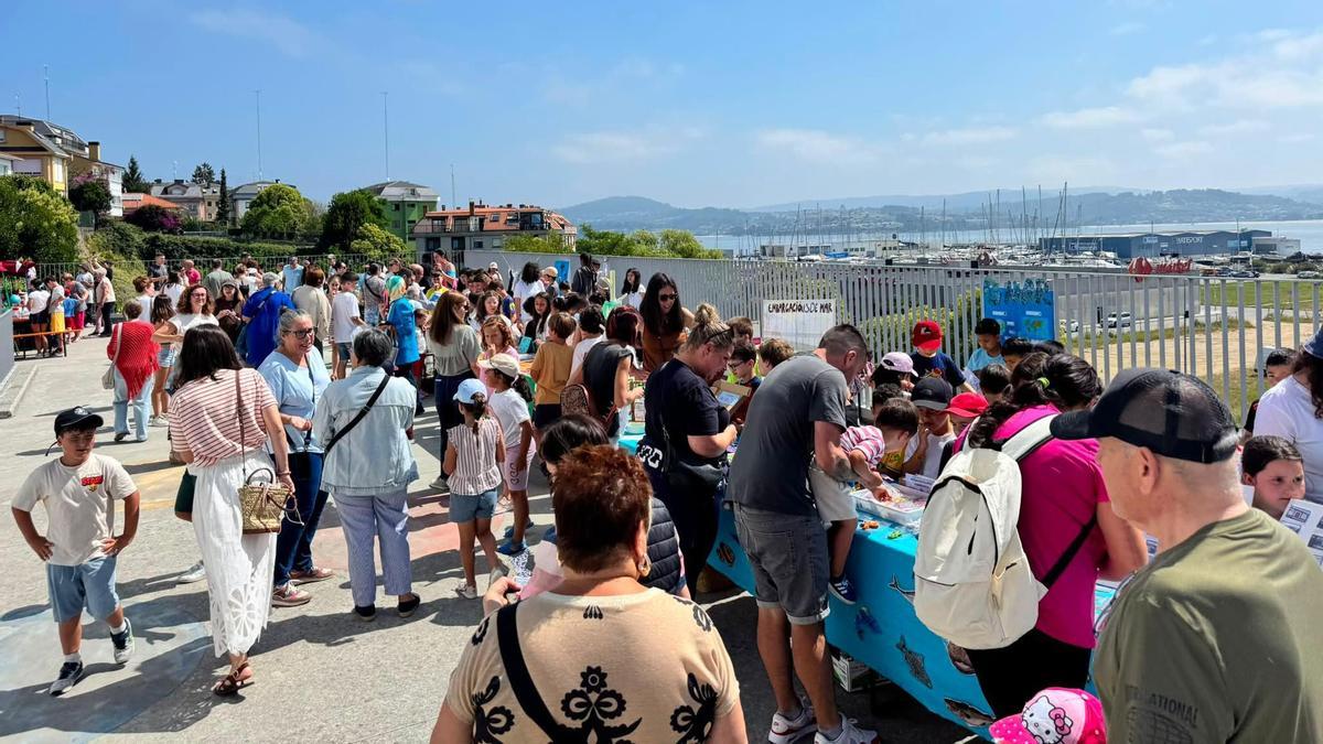 Mercado marinero organizado por el colegio Sada e os seus Contornos.