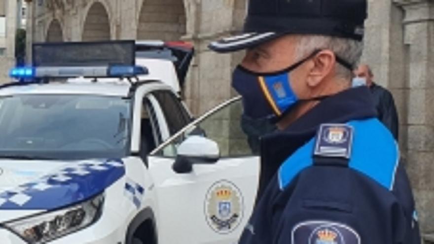 Un policía de Lugo