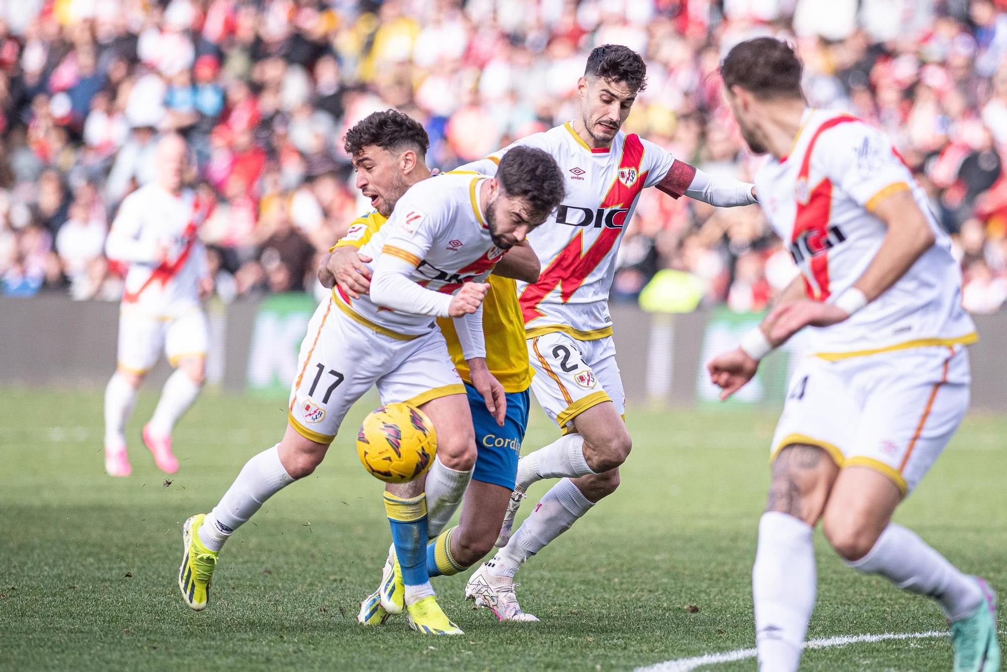 Partido entre el Rayo Vallecano y la UD Las Palmas