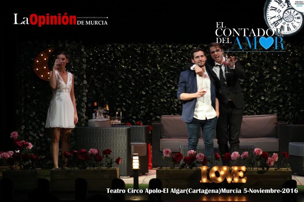 Obra de teatro "El contador del amor" en el Teatro