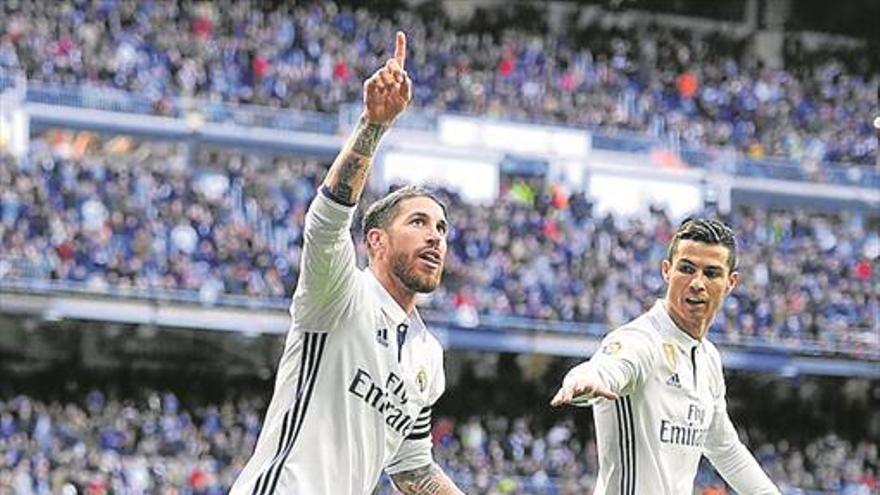 Sergio Ramos da el campeonato de invierno al Madrid