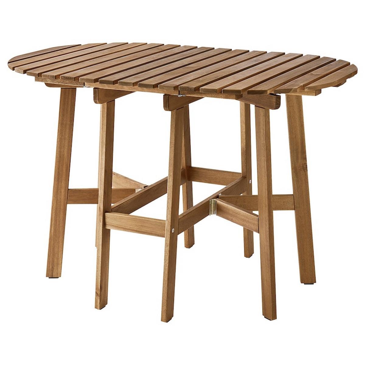 Mesa plegable de la gama ASKHOLMEN, a la venta en Ikea.