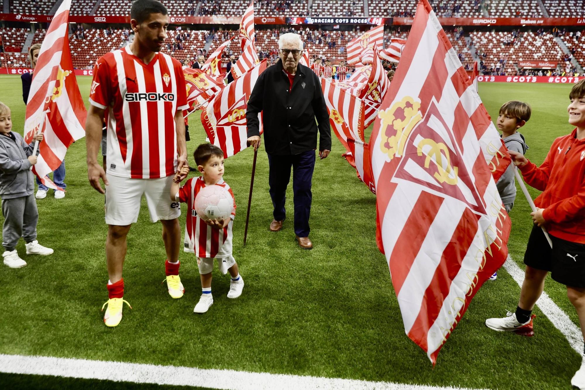 Cote y un adiós de película: así fue la despedida del Sporting a José Ángel
