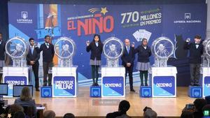 El sorteo de la Lotería del Niño.