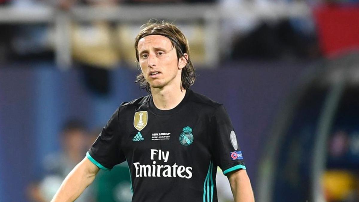 Luka Modric no estará a disposición de Zidane este domingo en el Camp Nou en el partido de la Supercopa entre el FC Barcelona y el Real Madrid