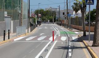 A Vila en Bici pide a Sant Josep que no elimine el polémico carril para bicicletas de Sant Jordi
