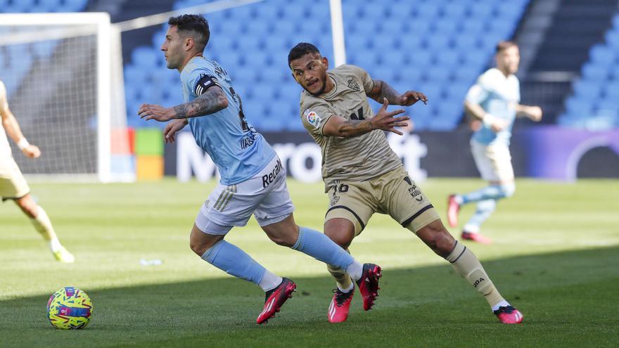 Resumen, goles y highlights del Celta 2 - 2 Almería de la jornada 27 de LaLiga Santander