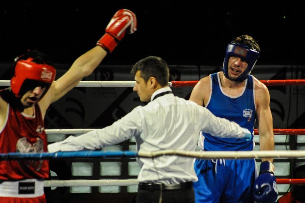 La noche del mejor boxeo gallego