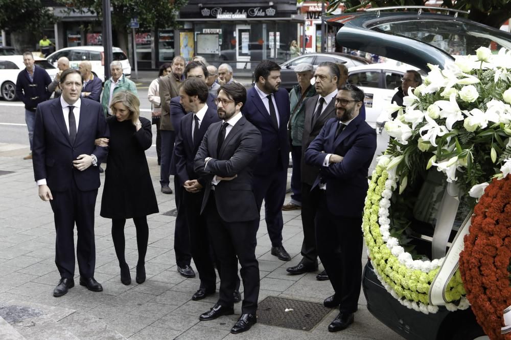 Funeral por Guillermo Quirós Pintado, expresidente de la Cámara de Comercio de Gijón