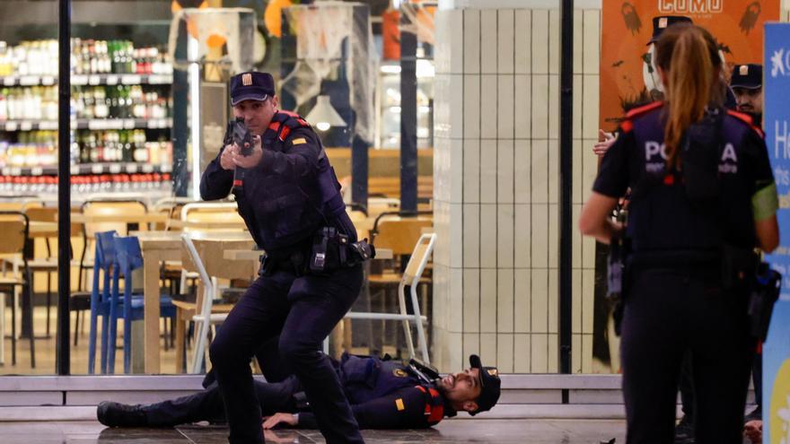 L&#039;estació de Sants es transforma en l&#039;escenari del simulacre d’atemptat més gran que s’ha fet mai a Catalunya