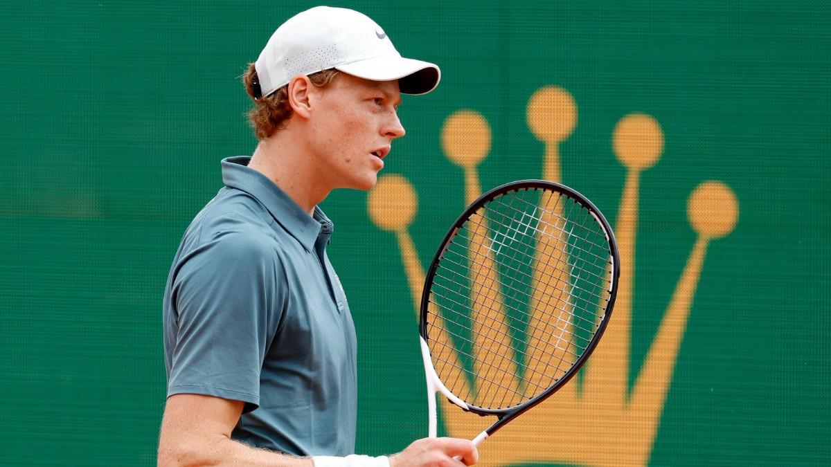 Jannik Sinner, en el Masters 1000 de Montecarlo