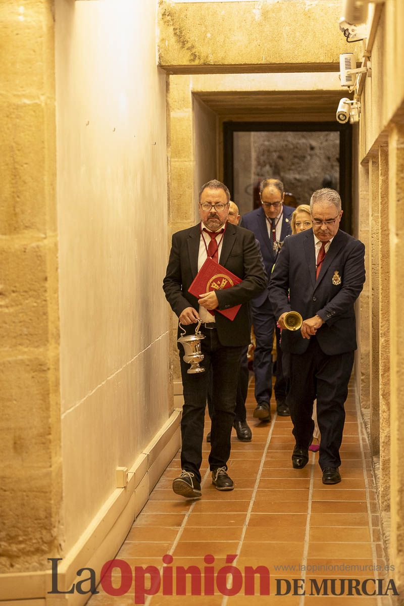 Bendición de la naturaleza con la Vera Cruz de Caravaca