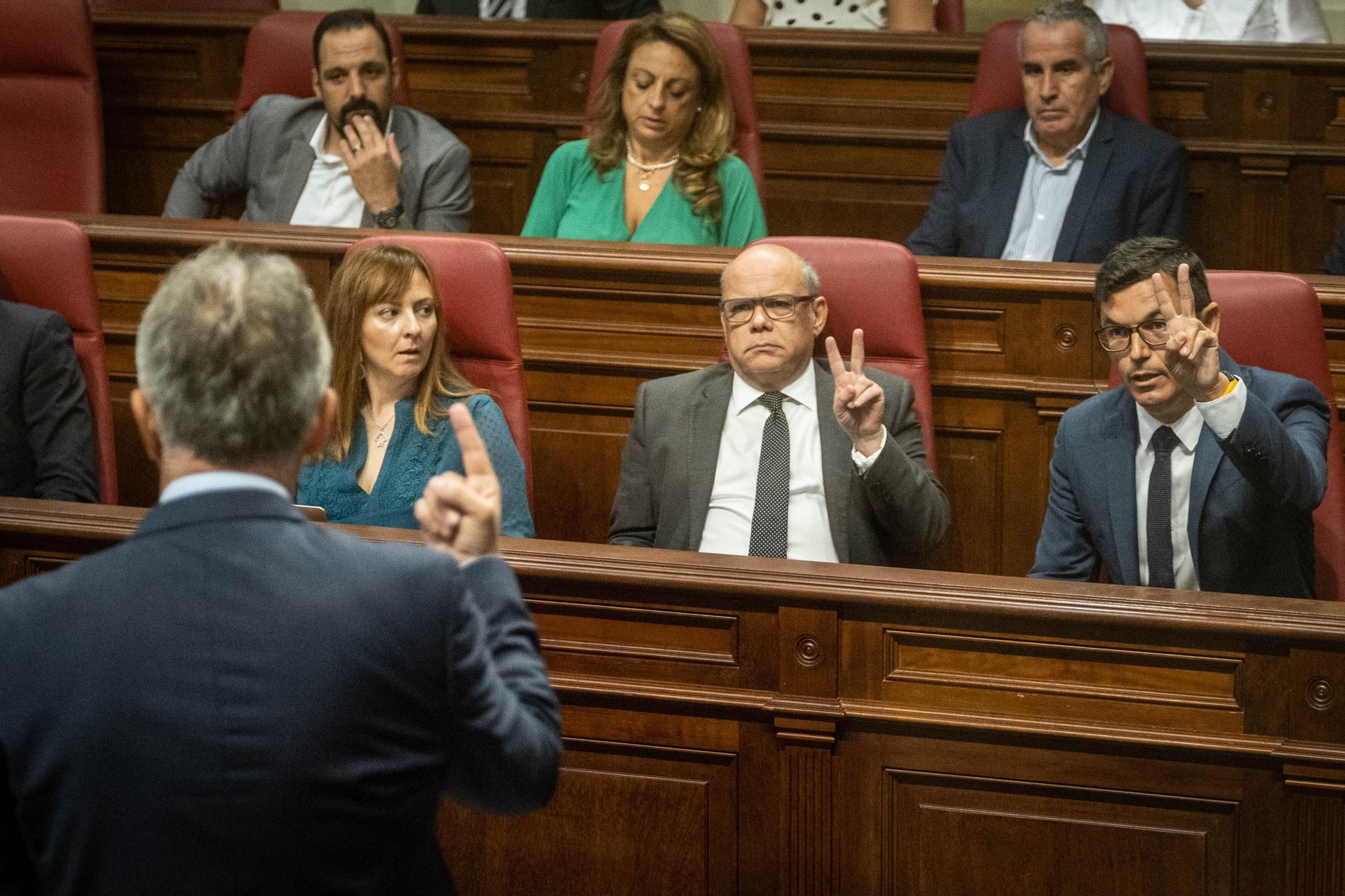 Pleno del Parlamento de Canarias (9/11/22)