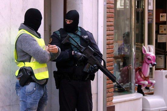 Operació contra el gihadisme a Santa Coloma de Farners