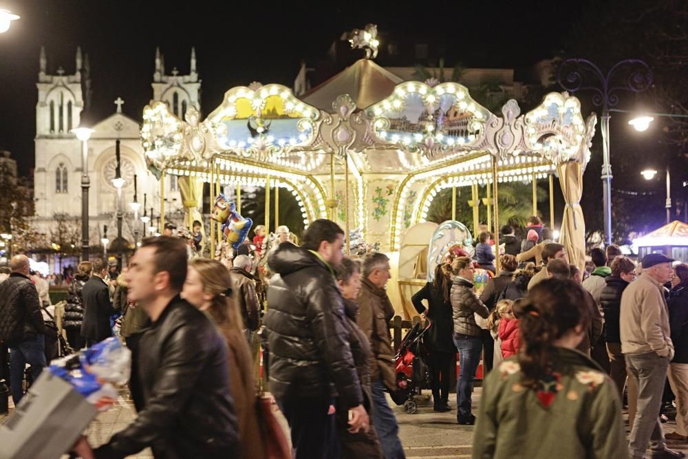 Carrusel en el paseo de Begoña