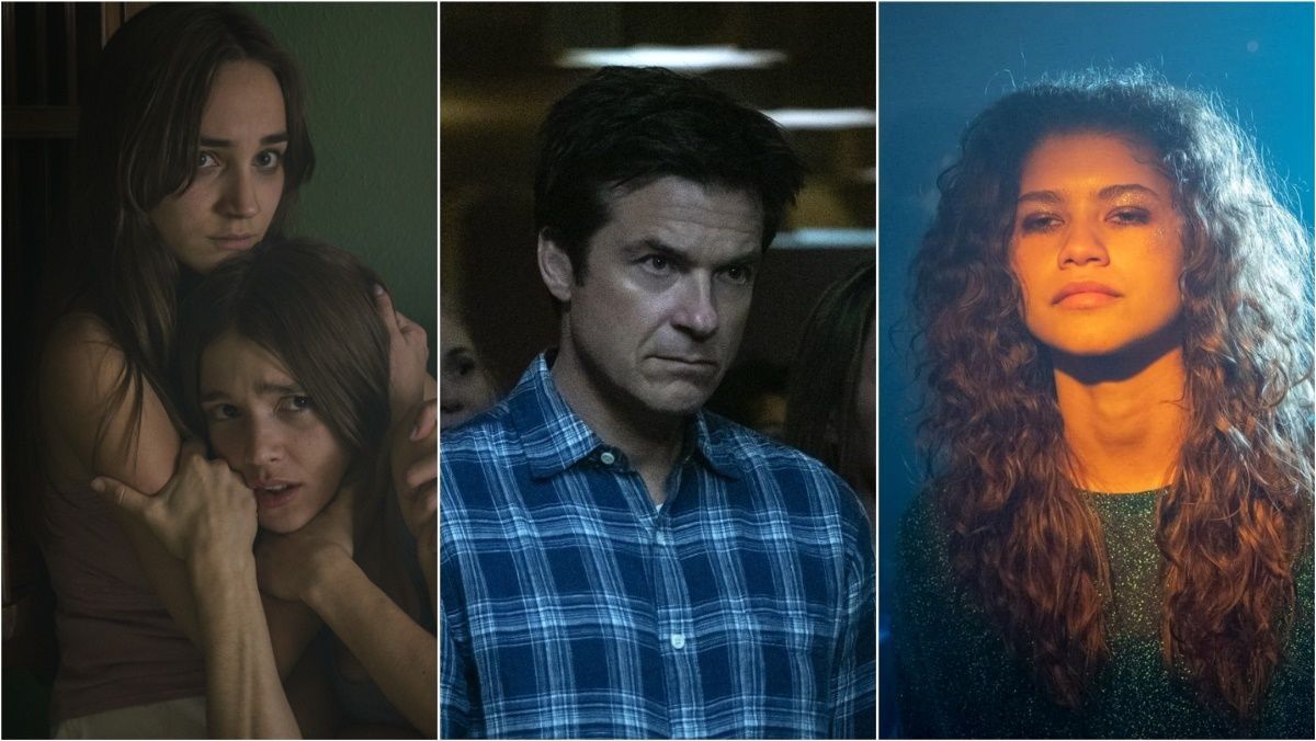 Las protagonistas de 'Feria' (Ana Tomeno y Carla Campra), Jason Bateman ('Ozark') y Zendaya ('Euphoria').