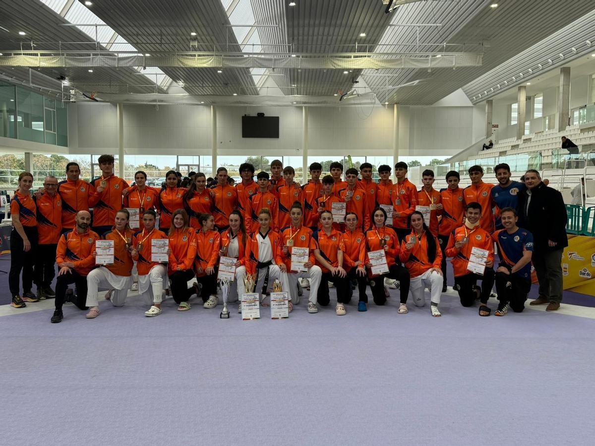 La Comunitat Valenciana compitió con una delegación de 59 deportistas entre categorías Cadete y Júnior.