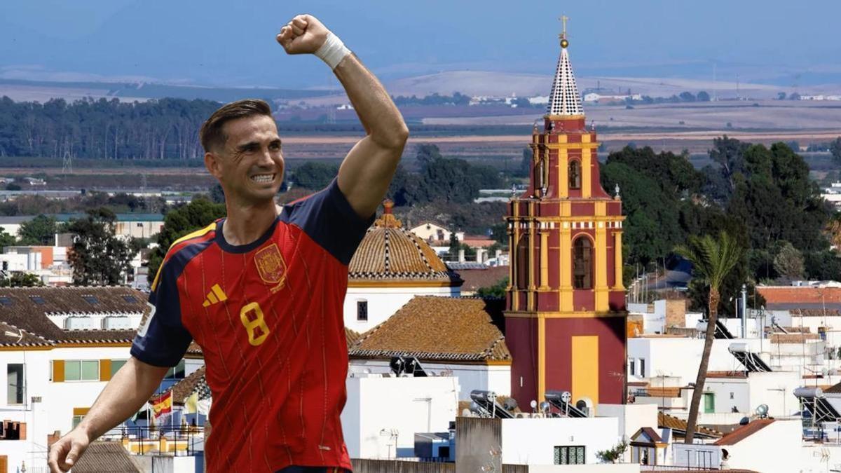 El refugio de Fabián Ruiz (30 años): un municipio sevillano 