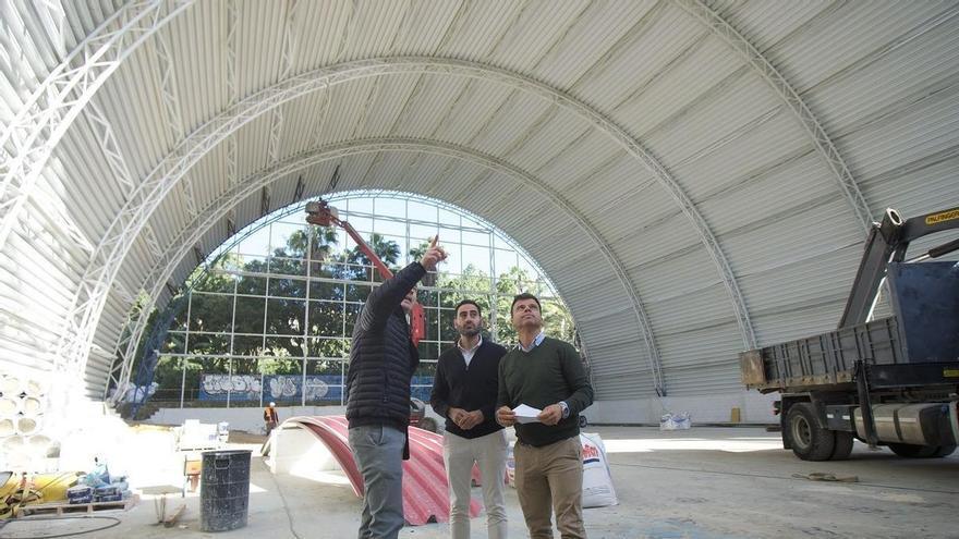 La obra del centro de gimnasia rítmica de Marbella, al 85% de ejecución