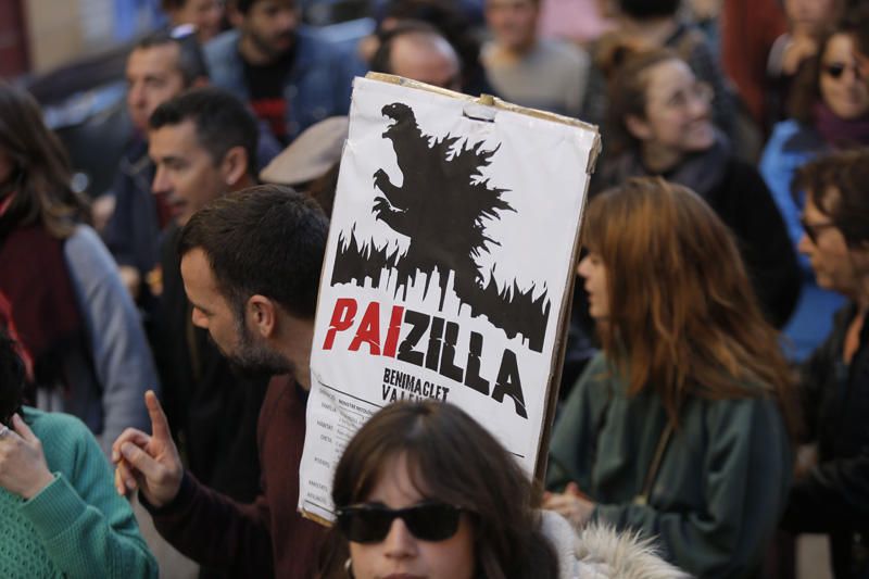 Manifestación contra el PAI de Benimaclet