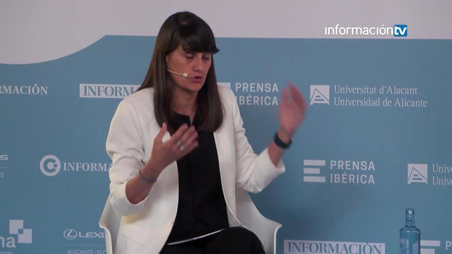 María González Veracruz, secretaria de estado de Digitalización e Inteligencia Artificial: "Alicante es referente en IA"