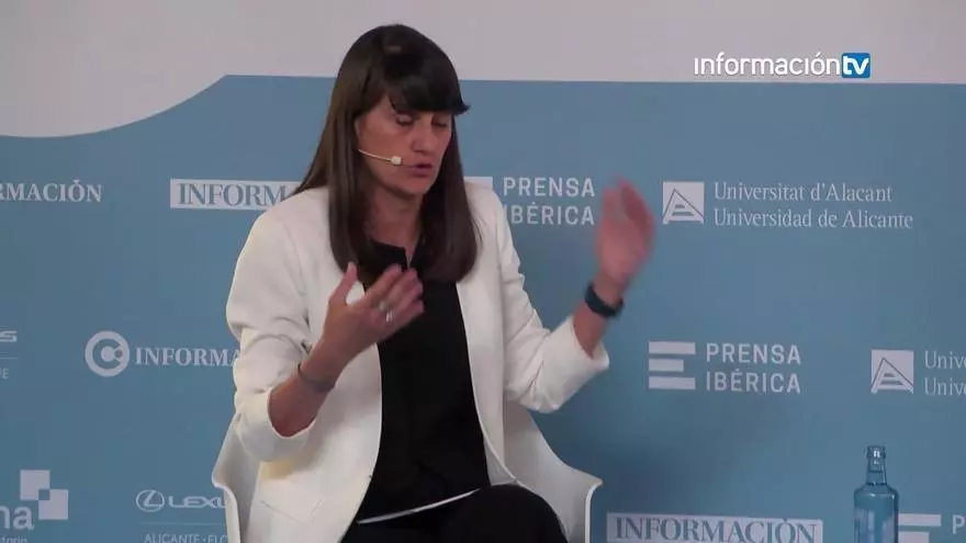 María González Veracruz, secretaria de estado de Digitalización e Inteligencia Artificial: "Alicante es referente en IA"