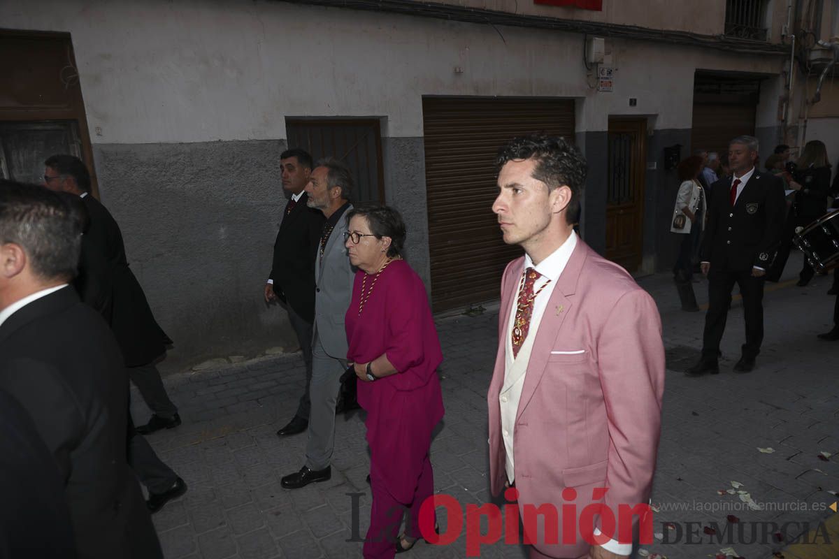 Fiestas de Caravaca: procesión del Baño (procesión, parlamento y baño de la Cruz)