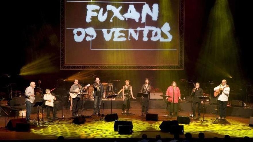 Fuxan os Ventos no Auditorio de Galicia (2008).