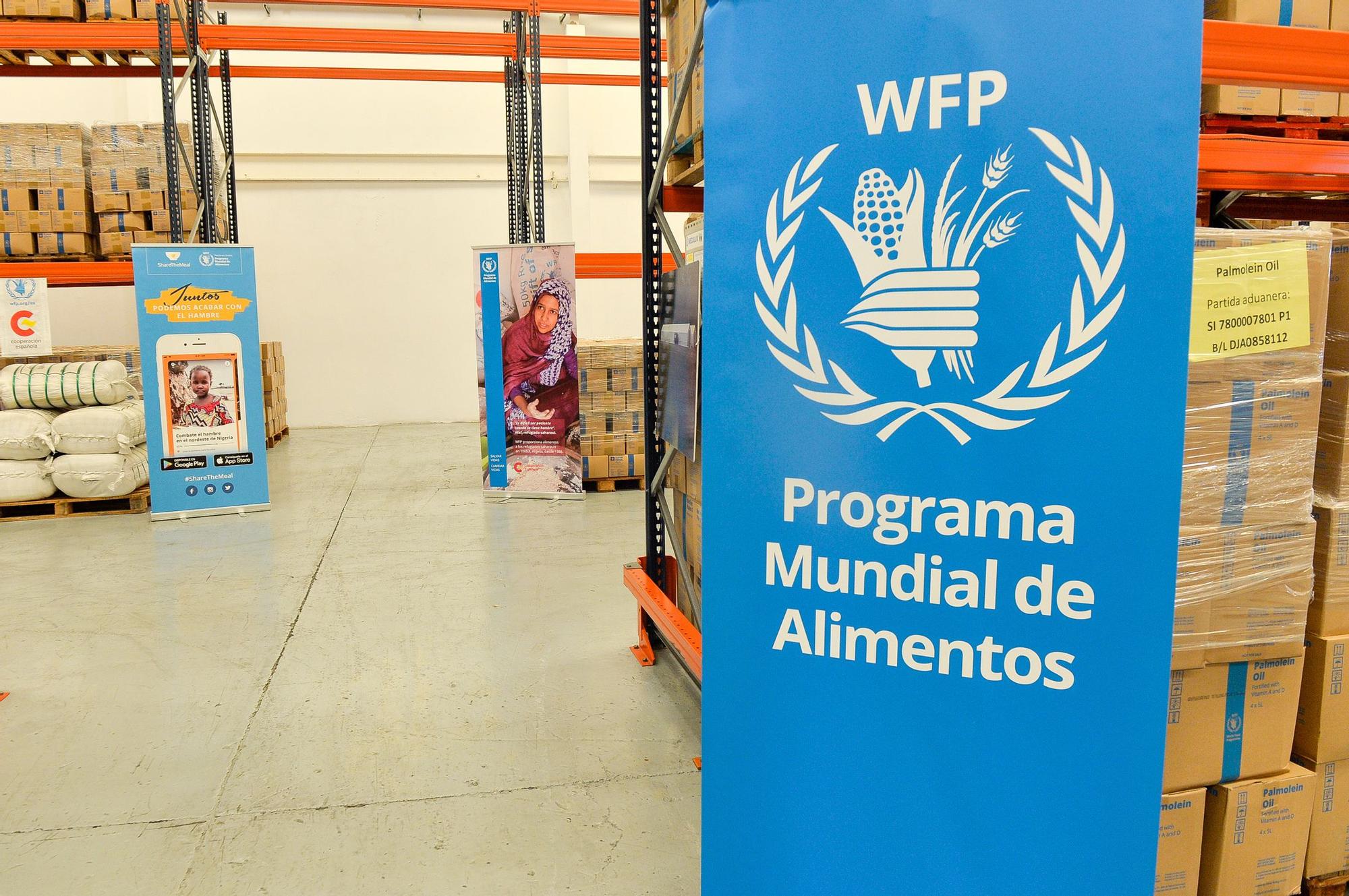 Visita de José Manuel Albares a la sede del Programa Mundial de Alimentos