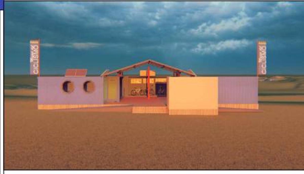 Recreacción del futuro museo.