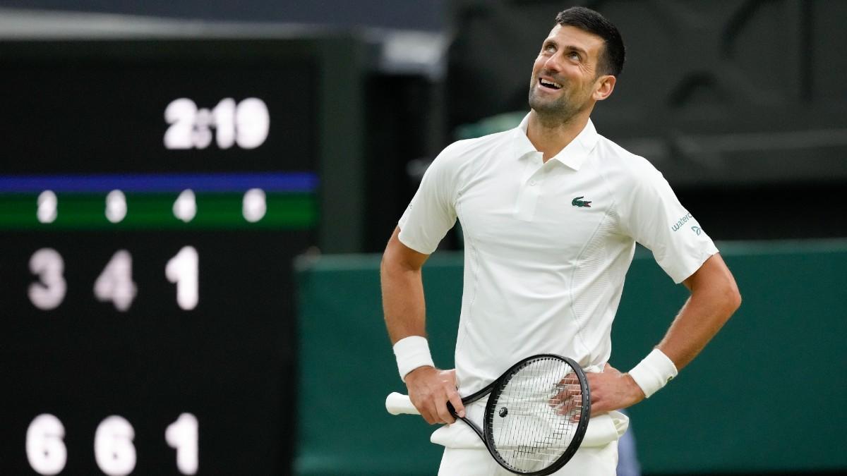 Djokovic, en su partido de tercera ronda