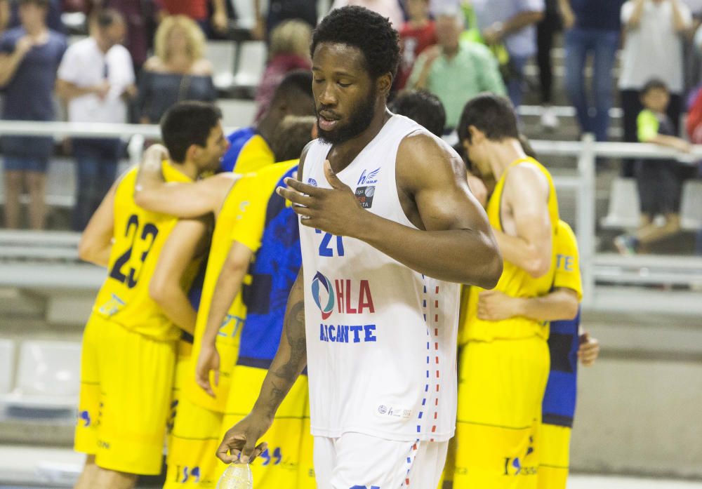 El HLA Alicante cayó derrotado ante el Canoe en el primer partido de la final al mejor de cinco por el ascenso a LEB Oro.