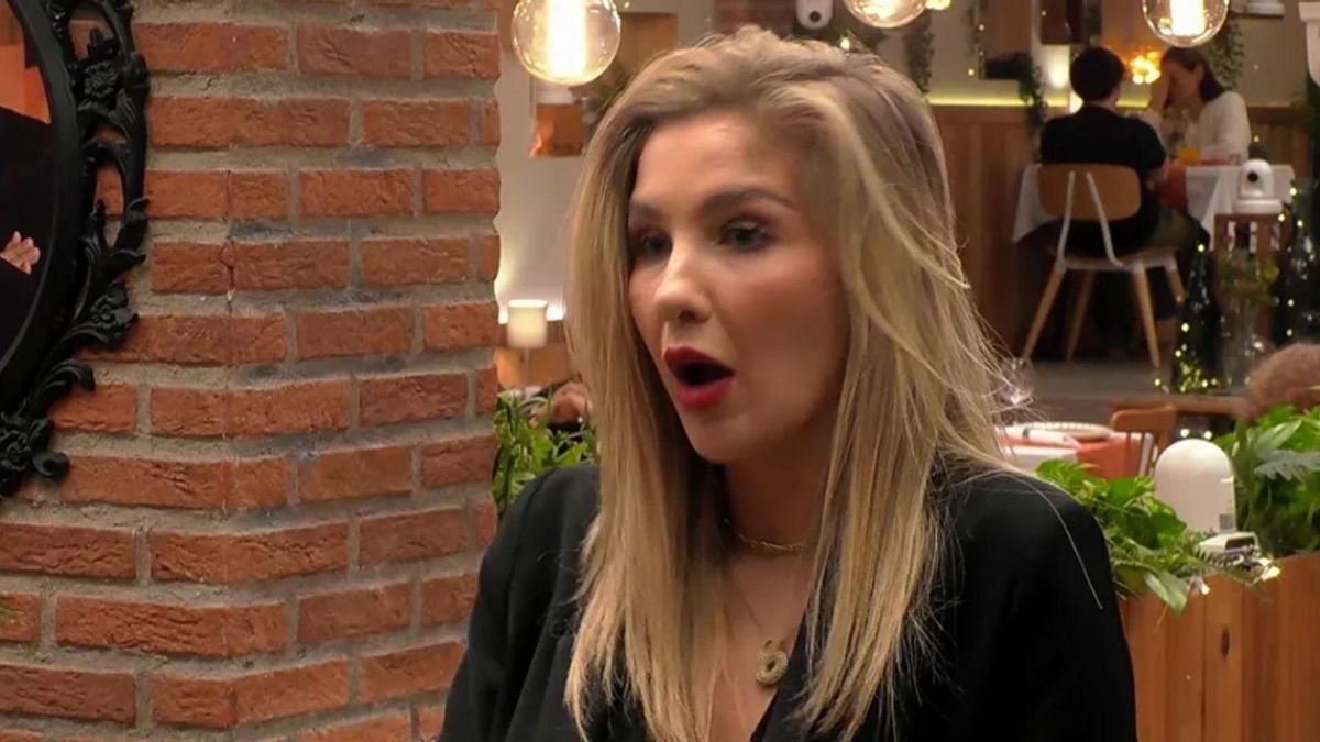 Cristina, durante su cita en First Dates