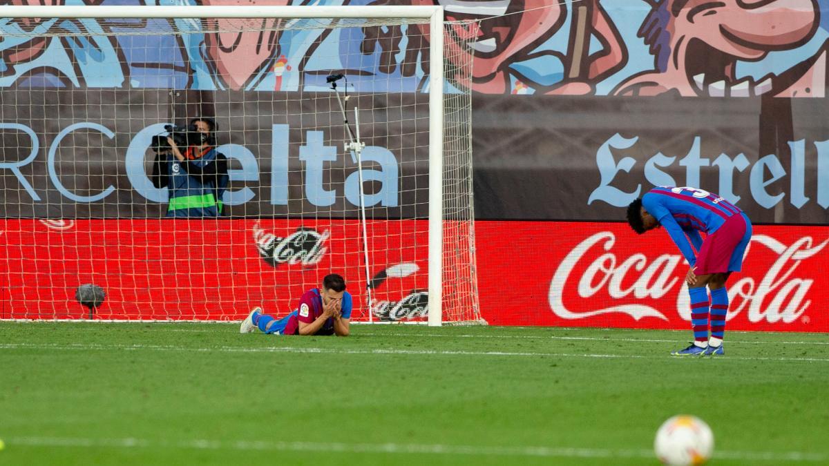 El Barça tocó fondo en Vigo