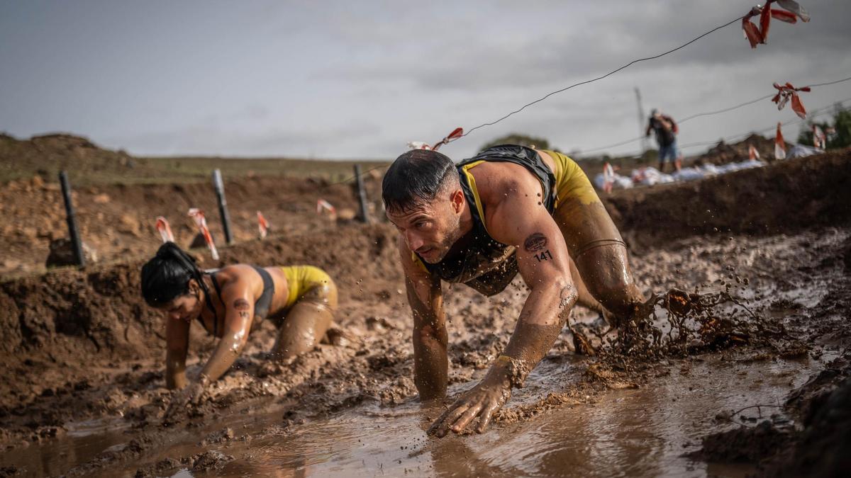 Una de las pruebas de la Cross Fast Race Cívico-Militar.