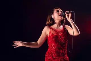 Concierto de Raye en el Palau Sant Jordi.