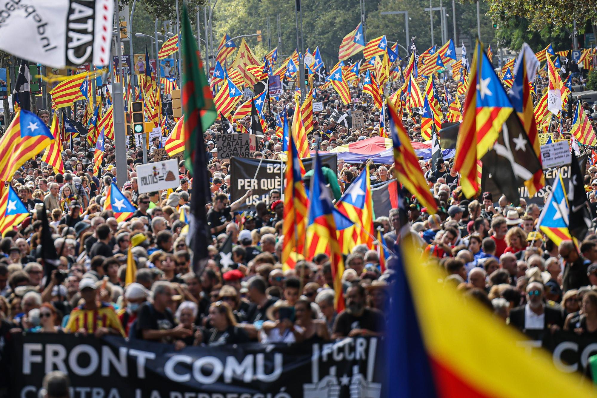 La Diada de Catalunya a Barcelona