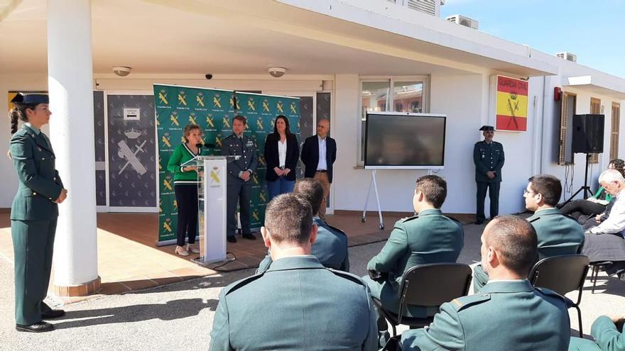 Inauguración del nuevo cuartel de la Guardia Civil de Campos.