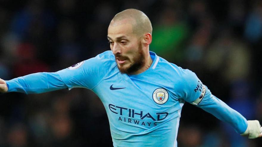 David Silva, ante el Watford.